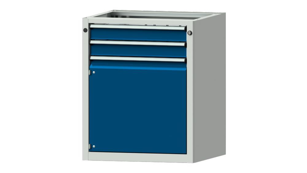 Produktbild Anke Unterbauschrank Modell 2404 V RAL 7035/5010