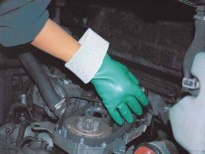 Produktbild KCL Honeywell Handschuh Tricotril 736, L 300mm,Gr.9,grün bild 8