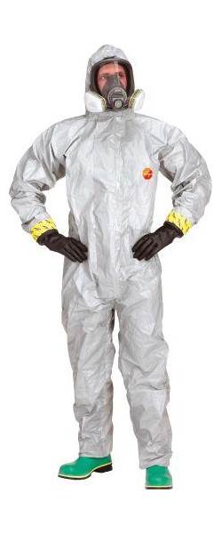 Produktbild Tychem Einweganzug Tychem F, Gr. L, grau