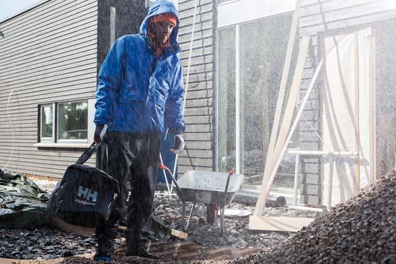 Produktbild RegenjackeVOSS,PU-Stretchh, Gr. XL, racerblue bild 3