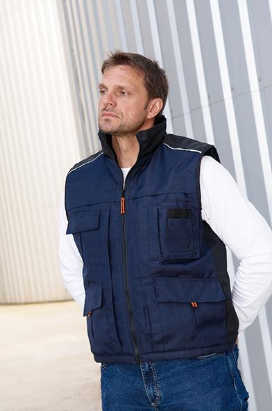 Produktbild Weste Komet, Gr.XXL, navy/schwarz bild 2