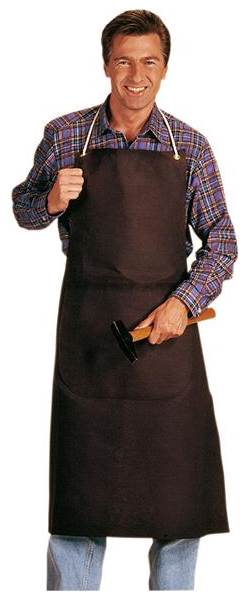 Produktbild Craftland Segeltuchschürze, rot/braun