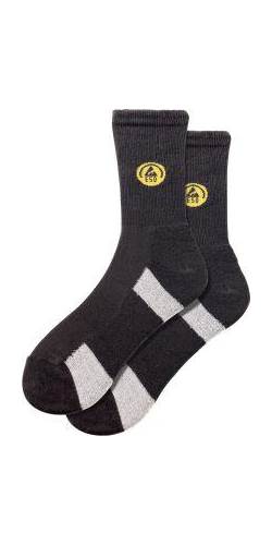 Produktbild Fortis Socken, ESD, Gr. 42-44, schw./grau