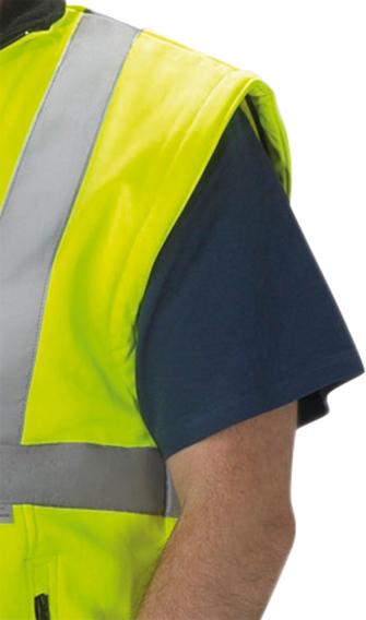 Produktbild Warnjacke,Softshell, Gr. 2XL, neongelb bild 3