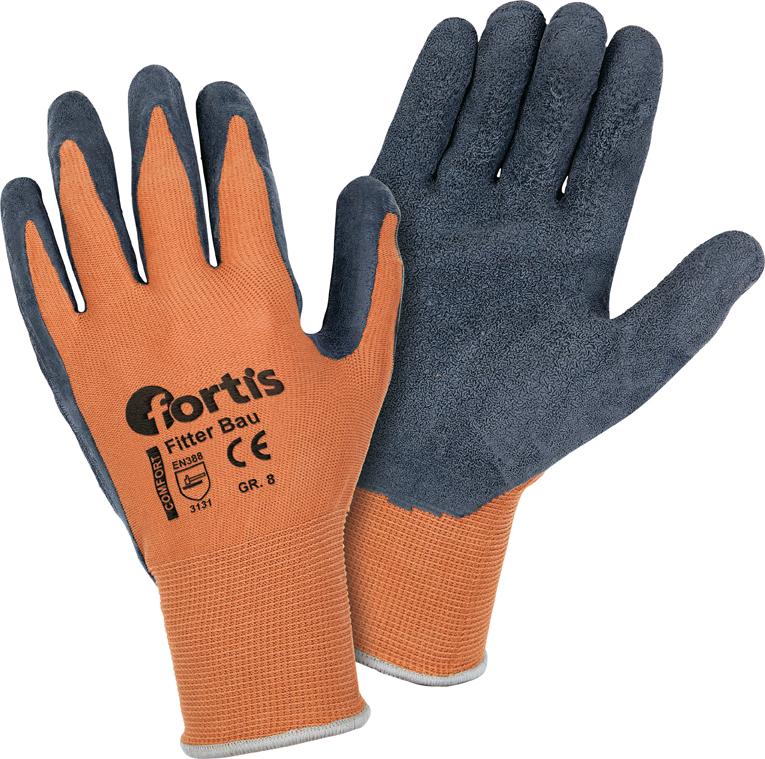 Produktbild Fortis Strickhandschuhe Fitter Bau, Gr. 11