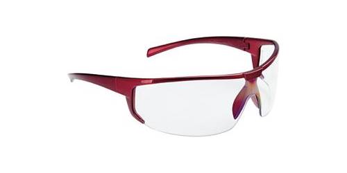 Produktbild Fortis Bügelbrille Polaris, klar, Rahmen rot