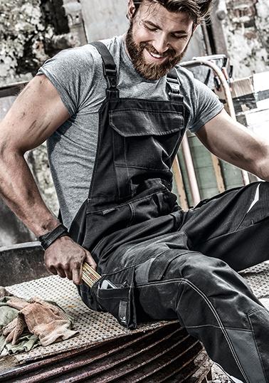 Produktbild Kübler Latzhose Pulsschlag anthr./schwarz,Gr.25 bild 2