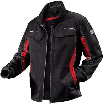 Produktbild Kübler Jacke Pulsschlag Gr. 50 schwarz/rot