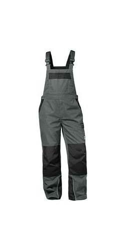 Produktbild Elysee Latzhose Bolton, Gr. 50, grau/schwarz