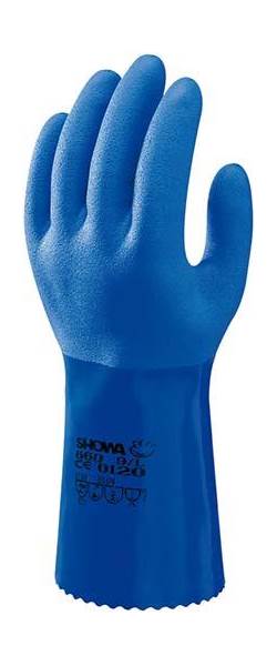 Produktbild Showa Schutzhandschuh PVC 300 mm, 660, Gr. 10 bild 1