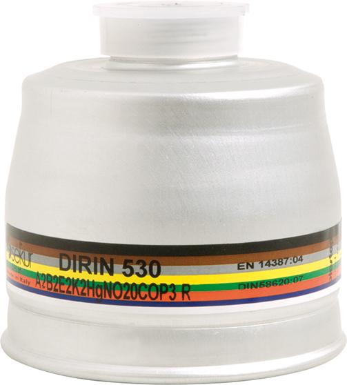 Produktbild Ekastu Safety Mehrbereichskombifilter ABEK2HgNO20COP3R D