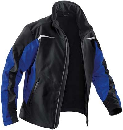 Produktbild Kübler Softshell Jacke Pulsschlag Gr. S, schwarz/kb.blau