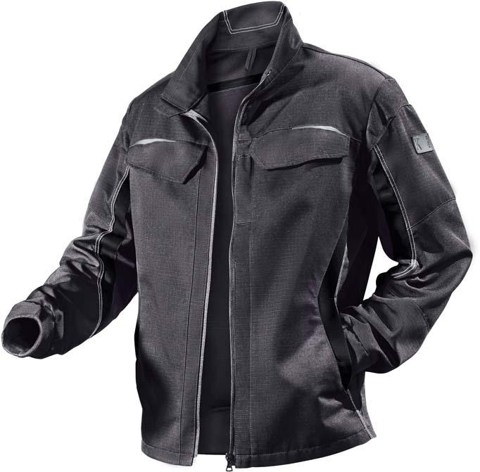 Produktbild Kübler Jacke Pulsschlag Gr. 60 anthrazit/schwarz