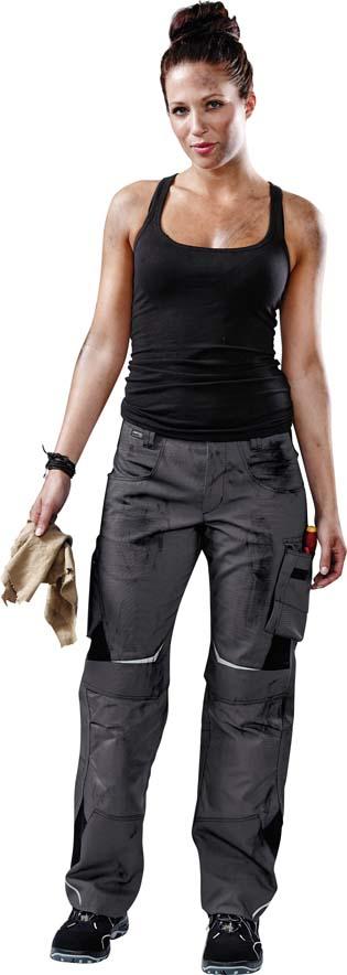 Produktbild Kübler Damenhose Pulsschlag highanthrazit/schwarz, Gr.44