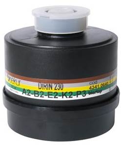 Produktbild Ekastu Safety Mehrbereichskombifilter DIRIN 230, ABEK2-P3R D