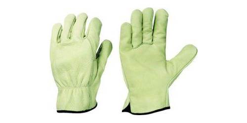 Produktbild Strong Hand Fahrerhandschuh Driver, Rindnappa, Gr.10, grün/beige