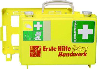 Produktbild Söhngen Erste-Hilfe-Koffer Extra Handwerk, DIN 13157, gelb