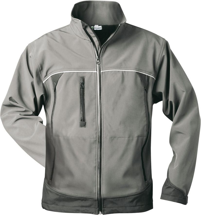 Produktbild Elysee Jacke Beta, Softshell, Gr.XXL, grau/schwarz