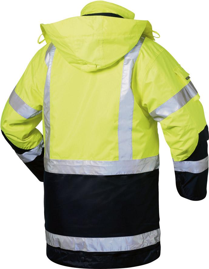 Produktbild Elysee Warnparka Jekyll, Gr. L, gelb/blau bild 5