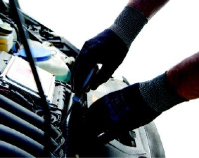 Produktbild Fortis Handschuhe Strickhandschuhe Fitter S, PU/Polyamid, Gr. 7 bild 5