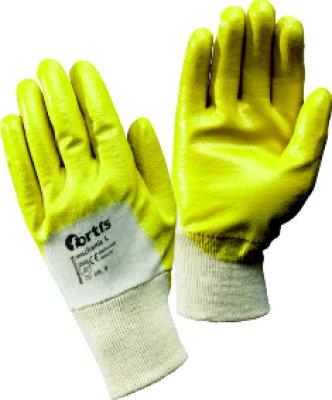 Produktbild Fortis Handschuh MechanicL, Nitril, leicht, Gr.9, gelb, FORTIS