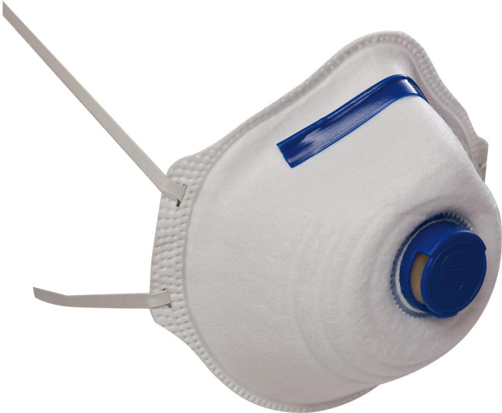 Produktbild Ekastu Safety Atemschutzmaske Mandil,  SB-2F, FFP2/V(Pck.2 Stk.)