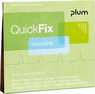 Produktbild plum Nachfüllpackung QuickFix m. 45 Pflaster., blau