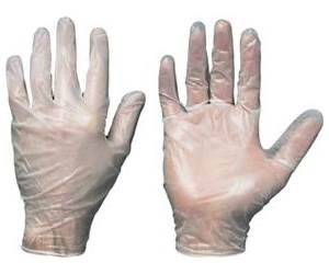 Produktbild Strong Hand Einweghandschuh Sanya, Vinyl, ungep., Gr. 9(Box a100St.)