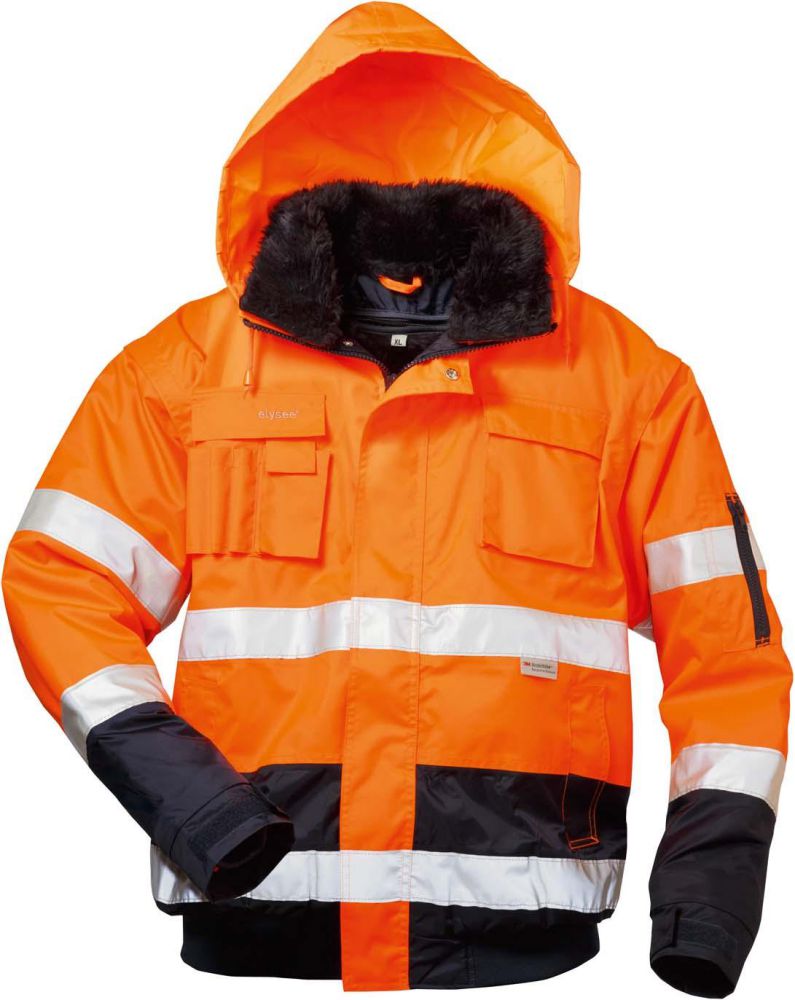 Produktbild Elysee Warnjacke Volker, Gr. 3XL, orange/marine bild 1
