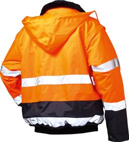 Produktbild Elysee Warnjacke Volker, Gr. 3XL, orange/marine bild 5