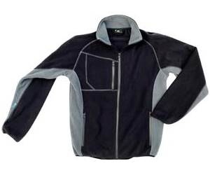 Produktbild Excess Fleecejacke Champ, Gr.2XL, schw./grau