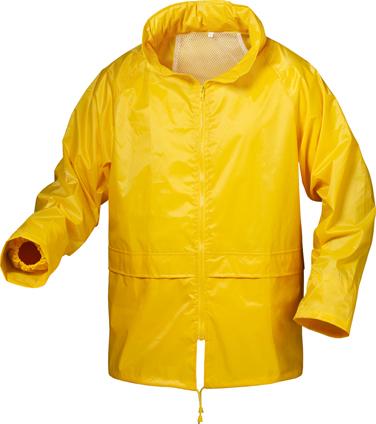 Produktbild Regenjacke Nylon/Vinyl, Gr. S, gelb
