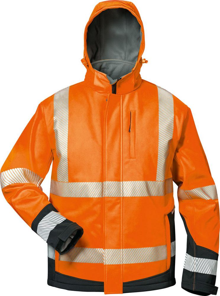 Produktbild Elysee Warnjacke, Softshell Lukas Gr.M orange/schwarz