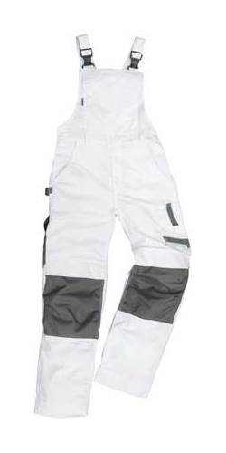 Produktbild Excess Arbeitslatzhose Champ, Gr. 48, weiß/grau