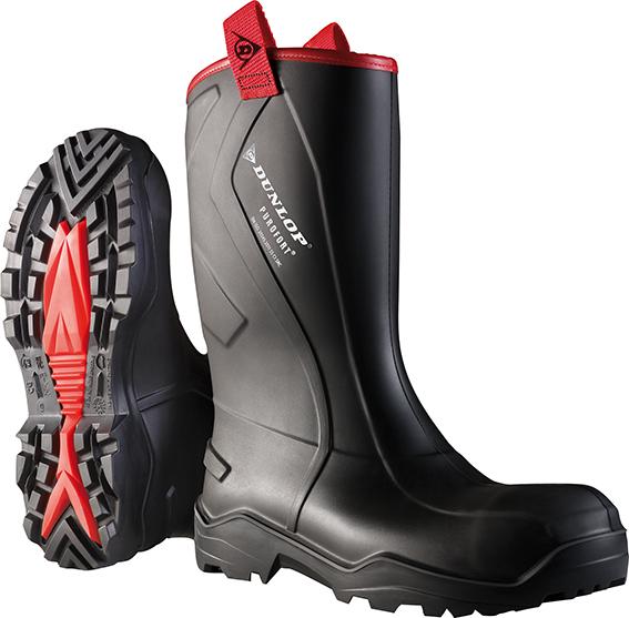 Produktbild Dunlop Stiefel Purofort+ Rugged, schwarz, Gr. 48