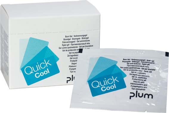 Produktbild plum Verbrennungsgel QuickCoolBox mit 18 Sachets