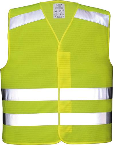Produktbild Fortis Warnschutzweste Größe L Farbe gelb