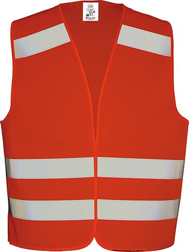 Produktbild Fortis Warnschutzweste Farbe orange Größe L