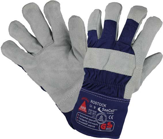 Produktbild Hase Safety Gloves Handschuh Rostock, Sea Cell, Gr. 10