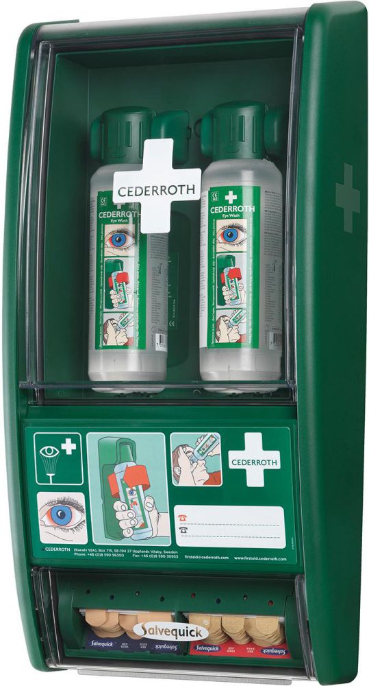 Produktbild Cederroth Augenspülstation, inkl. 22x500ml Flaschen