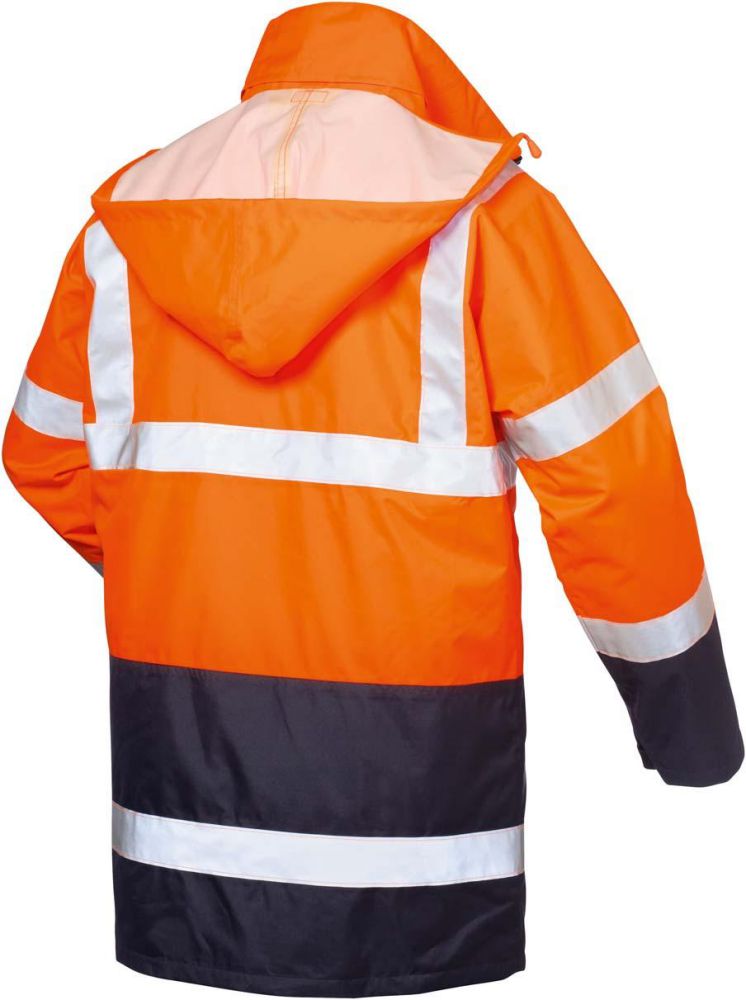 Produktbild Safestyle Warnparka Travis, Gr. XXXL, orange/marine bild 5