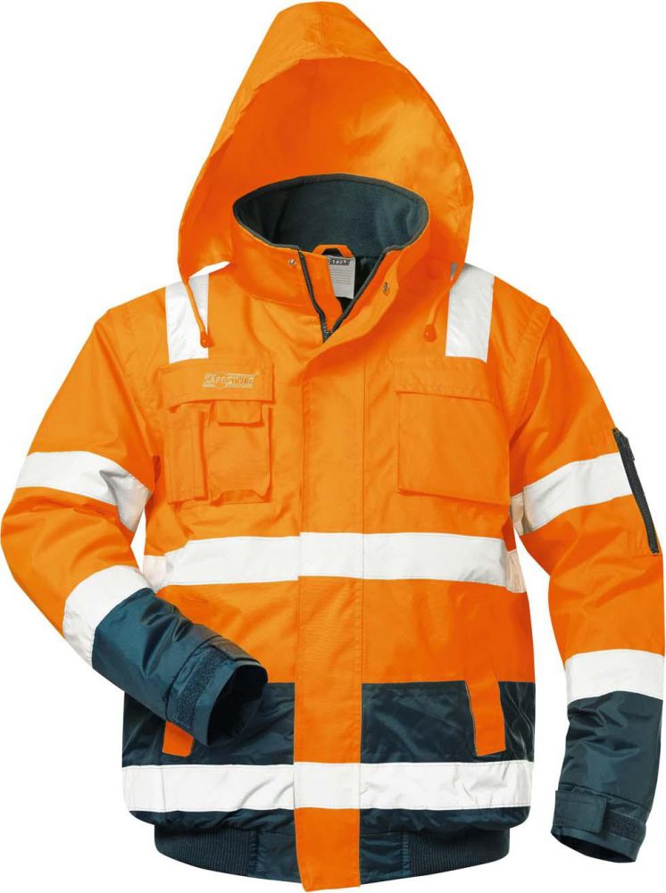 Produktbild Safestyle Warnpilotenjacke Jonas, Gr.L, orange/blau