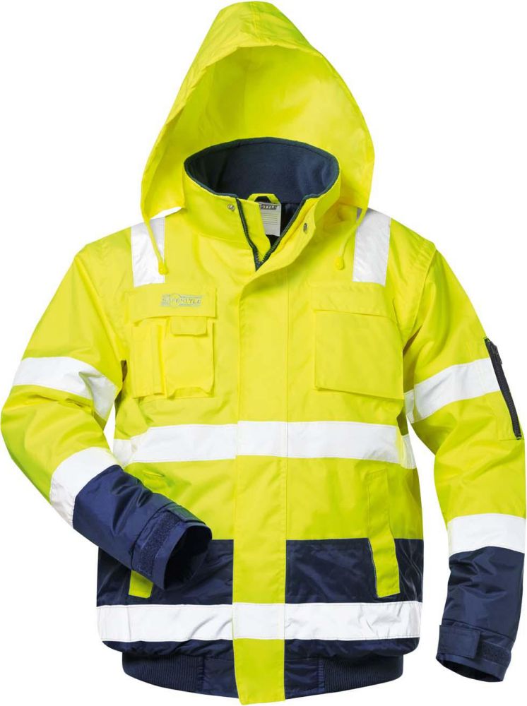 Produktbild Safestyle Warnpilotenjacke Axel, Gr.S, gelb/blau