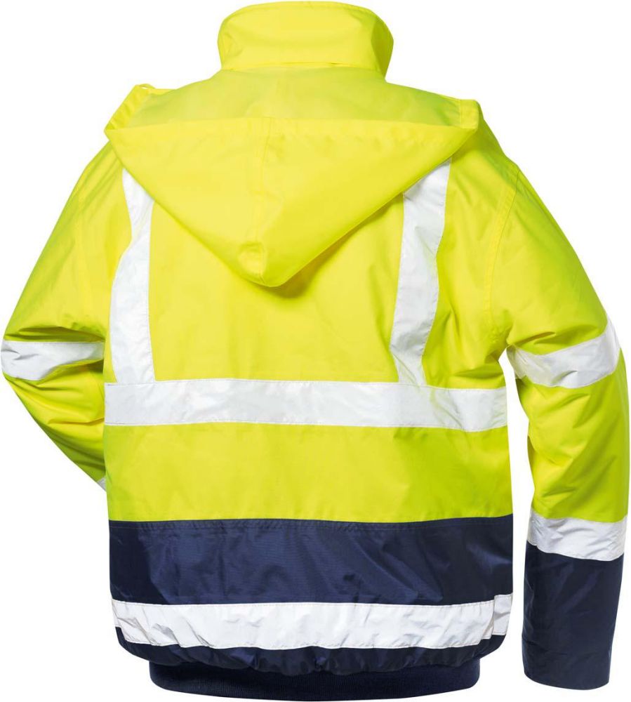 Produktbild Safestyle Warnpilotenjacke Axel,Gr.3XL,gelb/blau bild 4