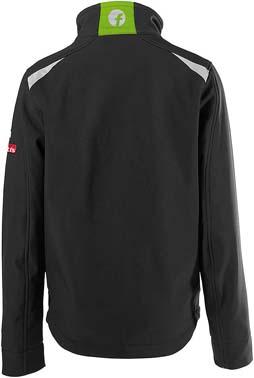 Produktbild Fortis Kids Jacke 24, Black/limegreen,Gr158-164 bild 3