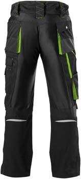 Produktbild Fortis H-Bundhose 24, Black/lime green, Gr. 60 bild 3