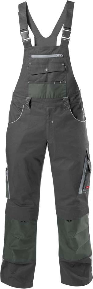 Produktbild Fortis H-Latzhose 24,  DarkGrey/lightgrey, Gr.32