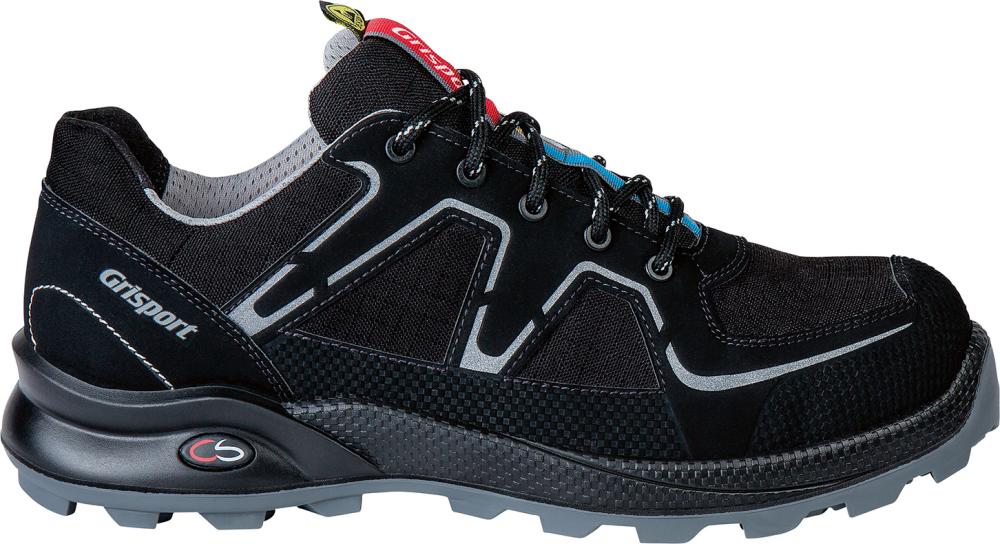 Produktbild Grisport Halbschuh 33603 schwarz grau S3 Größe 47