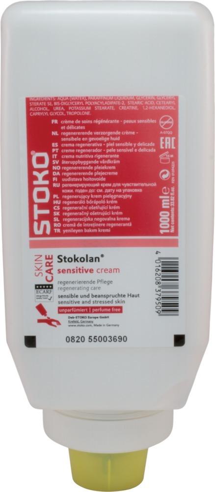 Produktbild Deb Stoko Stokolan Hautpflegecreme Pure sensitiv 1000ml