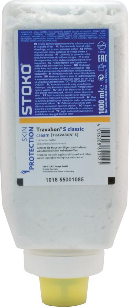Produktbild Deb Stoko Travabon S Classic Hautschutz Salbe 1000ml Softflasche